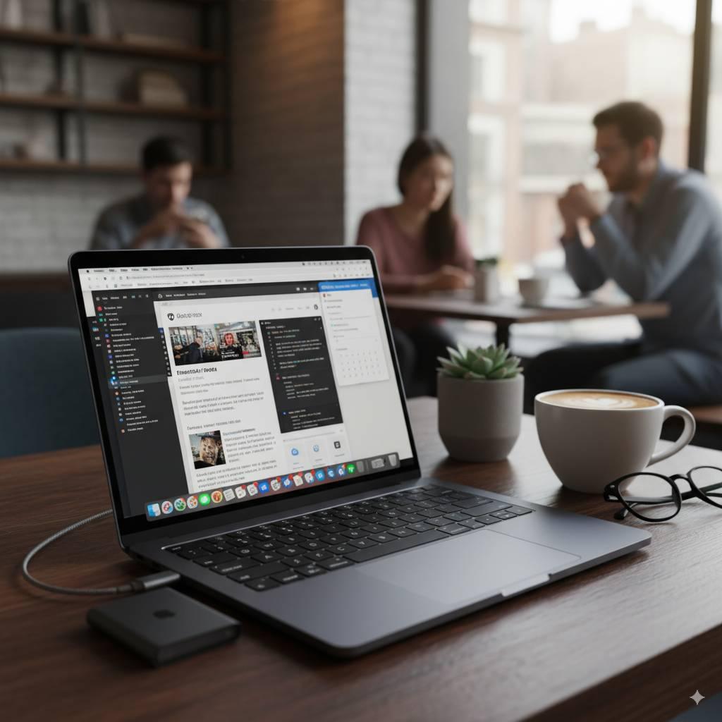 Apple MacBook Air M2 laptop with sleek thin design and powerful M2 chip