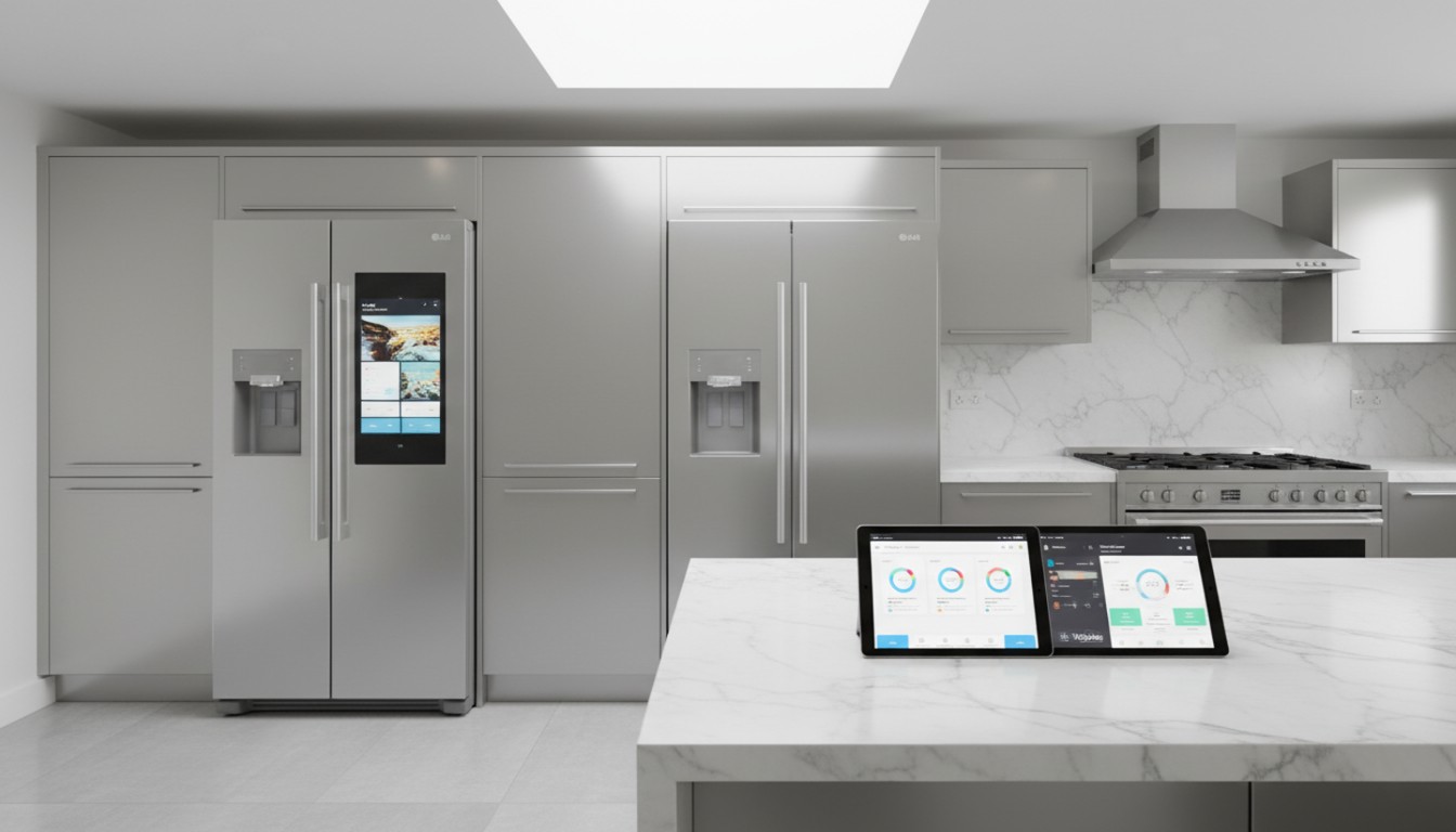 LG vs Whirlpool Refrigerator side-by-side 2025 comparison for Insight Electronic.